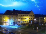 Burzowy Wielki Piątek w Kamieniu Krajeńskim [WIDEO]