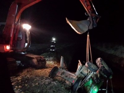 Śmiertelny wypadek na polu (FOTO)