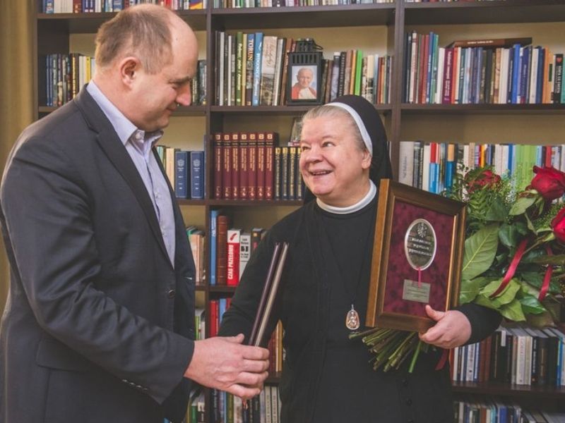 Najwyższe odznaczenie dla siostry Małgorzaty Kwiatkowskiej (FOTO)