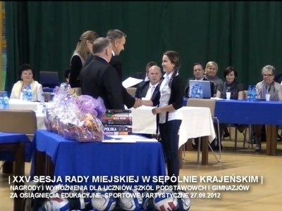 Nagrody i wyróżnienia dla uczniów  (WIDEO)