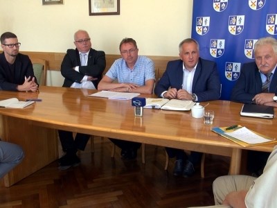 Konferencja prasowa władz Powiatu Sępoleńskiego (WIDEO)