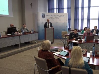 XI sesja Rady Miejskiej w Sępólnie Krajeńskim [WIDEO]