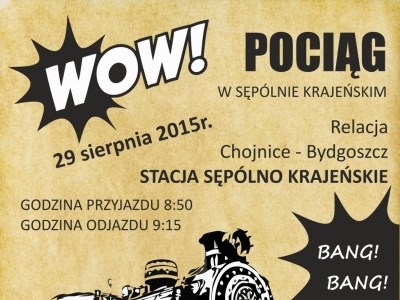 Wysiadać! Stacja Sępólno Krajeńskie!