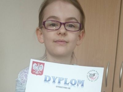 Gratulacje dla Oliwii Ziemskiej