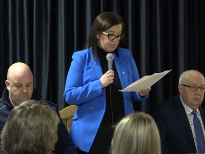 Zebranie mieszkańców miasta Kamień Krajeński [WIDEO]
