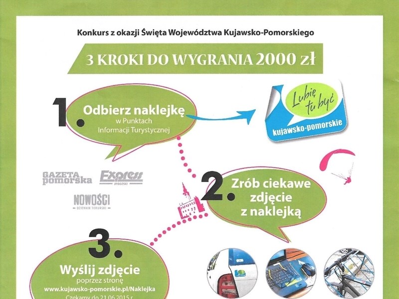 Konkurs z okazji Święta Województwa Kujawsko-Pomorskiego!