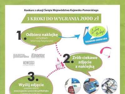 Konkurs z okazji Święta Województwa Kujawsko-Pomorskiego!
