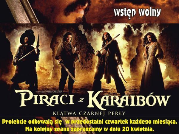 "Piraci z Karaibów: Klątwa Czarnej Perły" w MGOK
