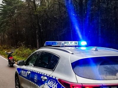 Jechał motorowerem mając ponad 2 promile alkoholu [FOTO]