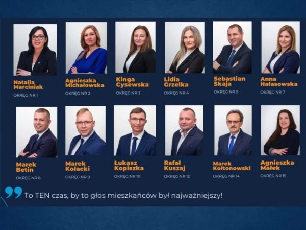 KWW Natalii Marciniak - Głos Mieszkańców Gminy Kamień Krajeński przedstawił kandydatów do kamieńskiej Rady Miejskiej [WIDEO]