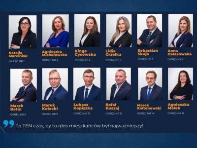 KWW Natalii Marciniak - Głos Mieszkańców Gminy Kamień Krajeński przedstawił kandydatów do kamieńskiej Rady Miejskiej [WIDEO]