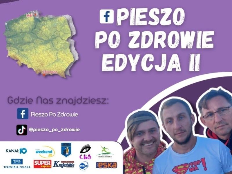 Wyruszają w kolejną trasę - rusza druga edycja "Pieszo po zdrowie" dla Zosi walczącej z SMA [FOTO]