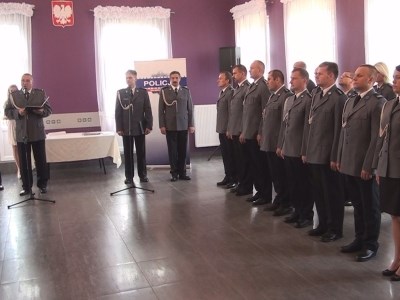 Odprawa roczna w policji