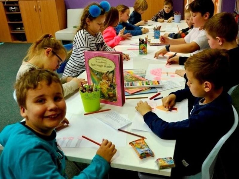 Relacja z ferii w sępoleńskiej bibliotece (FOTO)
