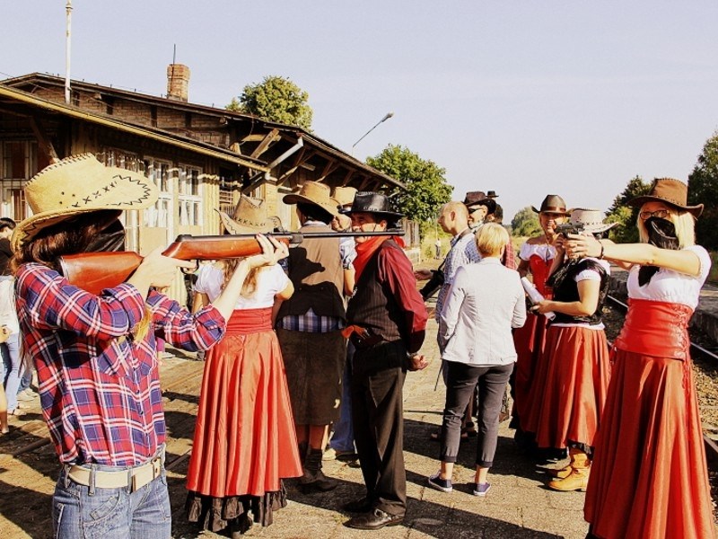 Napad na pociąg (FOTO)