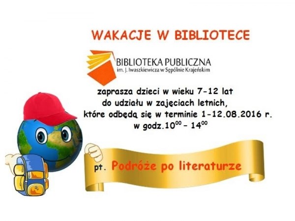Wakacje w bibliotece