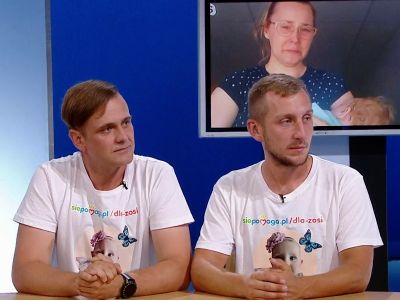 "Wzór ojca, który walczy o swoją córkę" - walka o zdrowie małej Zosi z Wałdowa w "Sprawie dla reportera" [WIDEO]