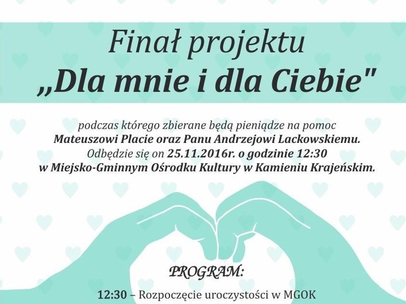 Finał projektu "Dla mnie i dla Ciebie"