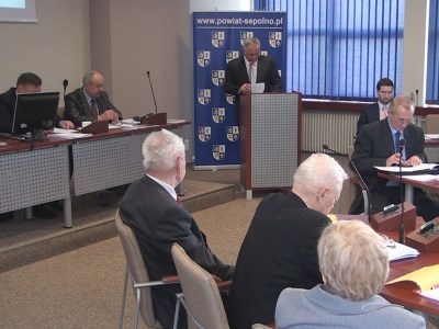 XL Sesja Rady Powiatu Sępoleńskiego (WIDEO)