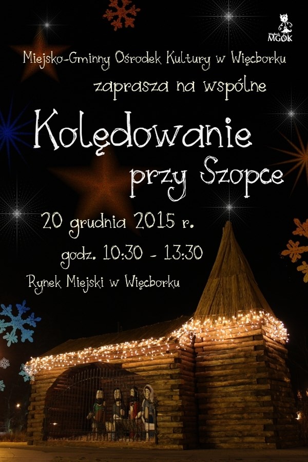 Kolędowanie przy więcborskiej szopce