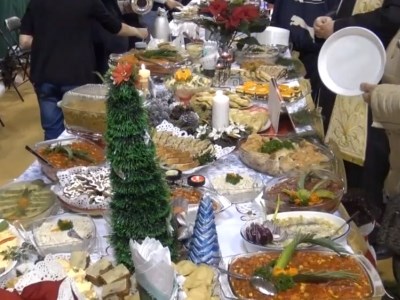 Wystawa stołów wigilijnych (WIDEO)