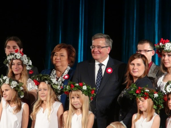 Prezydent Komorowski w Sępólnie (WIDEO)